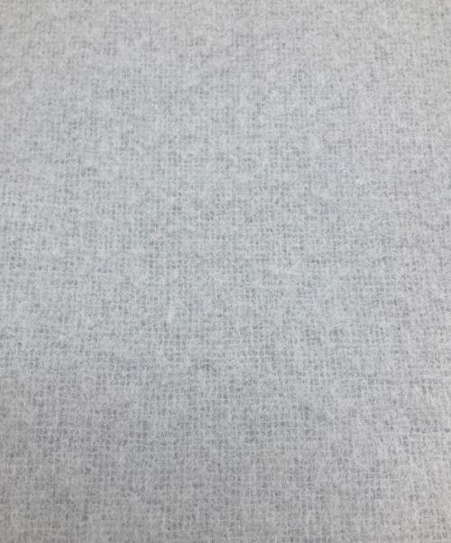 maison kitsune（メゾンキツネ）MAISON KITSUNE (メゾンキツネ) マフラー ブルーの古着・服飾アイテム