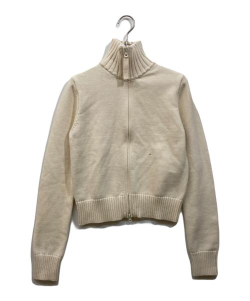 TODAYFUL（トゥデイフル）TODAYFUL (トゥデイフル) コンパクトジップニット アイボリー サイズ:Freeの古着・服飾アイテム