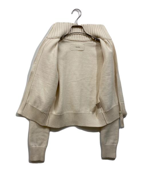 TODAYFUL（トゥデイフル）TODAYFUL (トゥデイフル) コンパクトジップニット アイボリー サイズ:Freeの古着・服飾アイテム