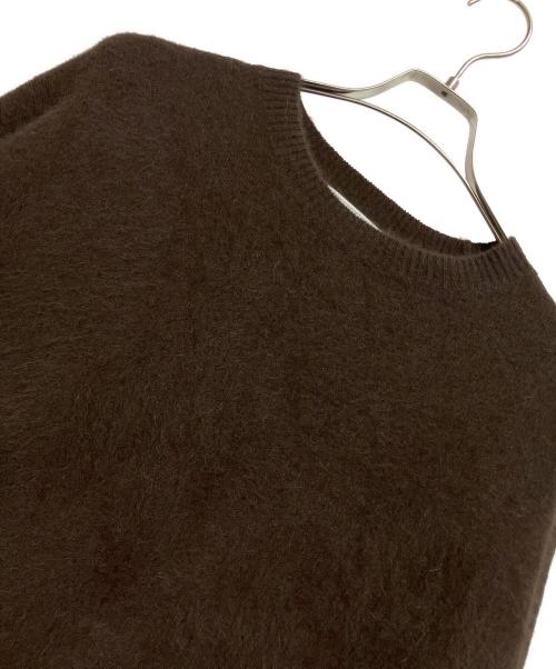 SLOBE IENA（スローブ イエナ）SLOBE IENA (スローブ イエナ) フォックスアルパカプルオーバー ブラウン サイズ:不明の古着・服飾アイテム