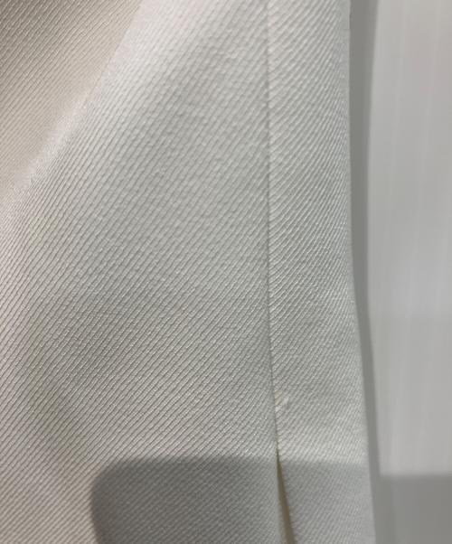 BEIGE（ベイジ）BEIGE (ベイジ) LUIZA / ノーカラージャケット　JKCWGS0701 ホワイト サイズ:4の古着・服飾アイテム