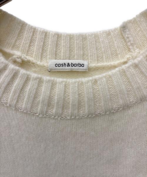 cash&barba（キャッシュ&バルバ）cash&barba (キャッシュ&バルバ) Cash Baby 70 Crew ホワイト サイズ:3の古着・服飾アイテム