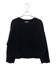 Plage（プラージュ）の古着「viola short ニット」｜ブラック