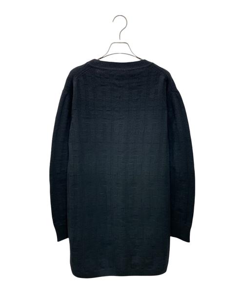 HERMES（エルメス）HERMES (エルメス) Hモチーフニットワンピース ブラック サイズ:36の古着・服飾アイテム