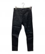 wjkダブルジェイケー）の古着「coating draping pants」｜ブラック