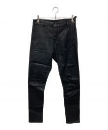 wjk（ダブルジェイケー）の古着「coating draping pants」｜ブラック