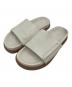 TODAYFUL（トゥデイフル）の古着「TODAYFUL Leather Slide Sandals」｜ホワイト