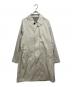 UNITED ARROWS（ユナイテッドアローズ）の古着「OLMETEX T/Cツイル バルカラーコート」｜アイボリー