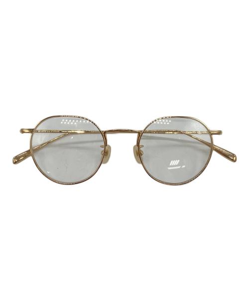 KANEKO OPTICAL（金子眼鏡）KANEKO OPTICAL (金子眼鏡) BEAUTY&YOUTH (ビューティーアンドユース) 眼鏡 ゴールドの古着・服飾アイテム