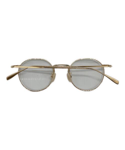 KANEKO OPTICAL（金子眼鏡）KANEKO OPTICAL (金子眼鏡) BEAUTY&YOUTH (ビューティーアンドユース) 眼鏡 ゴールドの古着・服飾アイテム