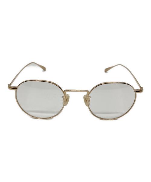 KANEKO OPTICAL（金子眼鏡）KANEKO OPTICAL (金子眼鏡) BEAUTY&YOUTH (ビューティーアンドユース) 眼鏡 ゴールドの古着・服飾アイテム