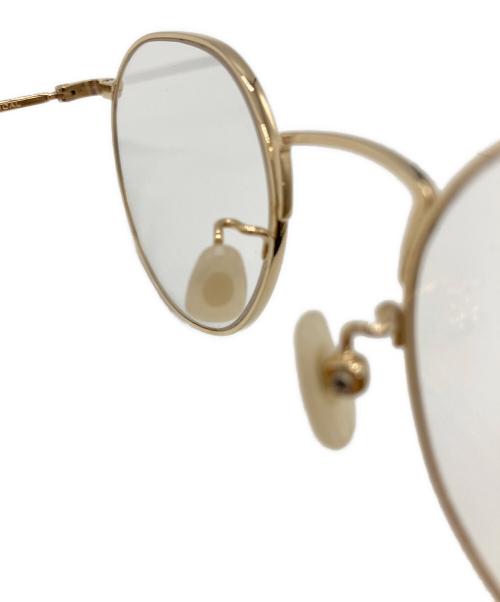 KANEKO OPTICAL（金子眼鏡）KANEKO OPTICAL (金子眼鏡) BEAUTY&YOUTH (ビューティーアンドユース) 眼鏡 ゴールドの古着・服飾アイテム