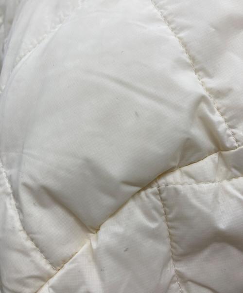 beautiful people（ビューティフルピープル）beautiful people (ビューティフルピープル) TAION (タイオン) down shoulder bag ホワイトの古着・服飾アイテム