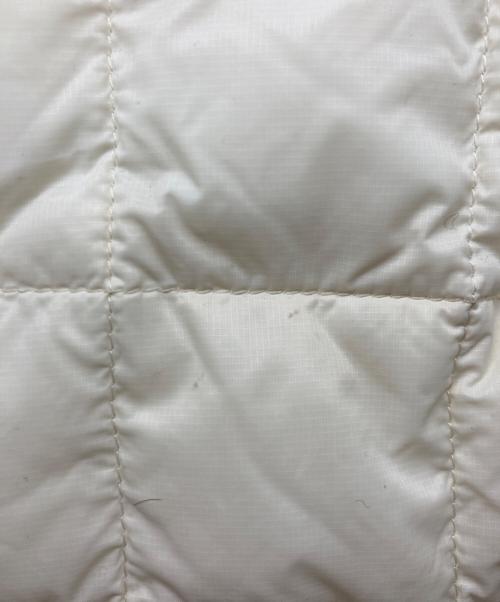 beautiful people（ビューティフルピープル）beautiful people (ビューティフルピープル) TAION (タイオン) down shoulder bag ホワイトの古着・服飾アイテム