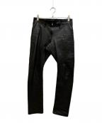 ）の古着「レザーパンツ」｜ブラック