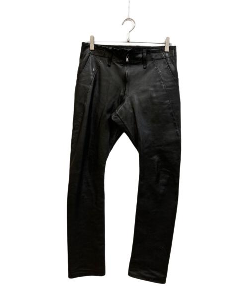 thee old circus（ジオールドサーカス）thee old circus (ジオールドサーカス) レザーパンツ ブラック サイズ:2の古着・服飾アイテム