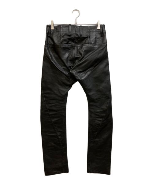 thee old circus（ジオールドサーカス）thee old circus (ジオールドサーカス) レザーパンツ ブラック サイズ:2の古着・服飾アイテム