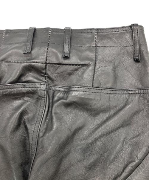 thee old circus（ジオールドサーカス）thee old circus (ジオールドサーカス) レザーパンツ ブラック サイズ:2の古着・服飾アイテム