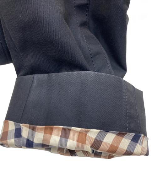 Aquascutum（アクアスキュータム）Aquascutum (アクアスキュータム) ライナー付トレンチコート ネイビー サイズ:6の古着・服飾アイテム