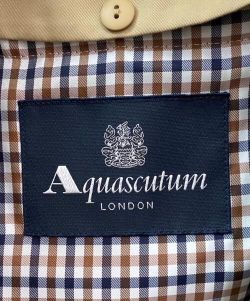 Aquascutum（アクアスキュータム）Aquascutum (アクアスキュータム) ライナー付トレンチコート ベージュ サイズ:5の古着・服飾アイテム
