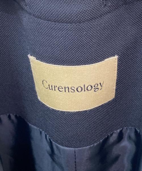 Curensology（カレンソロジー）Curensology (カレンソロジー) プリーツサロペット ブラック サイズ:Freeの古着・服飾アイテム