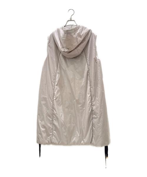 MaxMara（マックスマーラ）MaxMara (マックスマーラ) CAMELUXE テクニカル キャンバス ロング ジレ ベージュ サイズ:40の古着・服飾アイテム