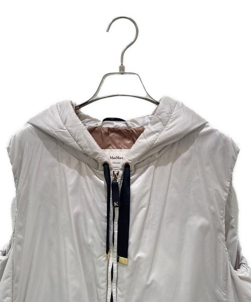 MaxMara（マックスマーラ）MaxMara (マックスマーラ) CAMELUXE テクニカル キャンバス ロング ジレ ベージュ サイズ:40の古着・服飾アイテム