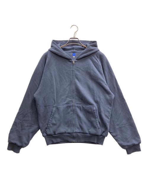 yeezy gap（イージーギャップ）YEEZY GAP (イージーギャップ) Doubleface Wide Silhouette Zip Up Sweat Hoodie ネイビー サイズ:Mの古着・服飾アイテム