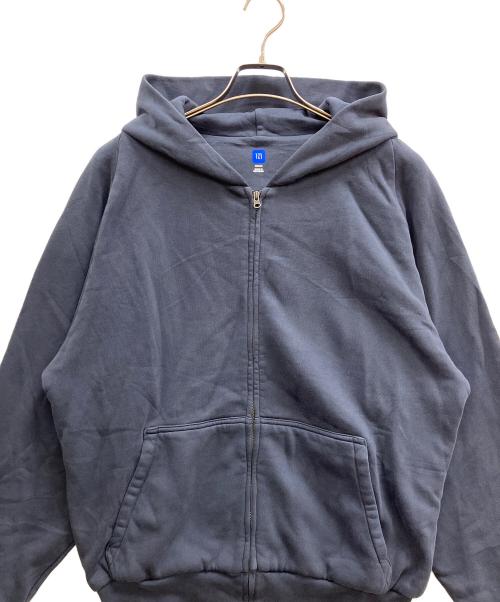 yeezy gap（イージーギャップ）YEEZY GAP (イージーギャップ) Doubleface Wide Silhouette Zip Up Sweat Hoodie ネイビー サイズ:Mの古着・服飾アイテム