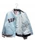 中古・古着 SUPREME (シュプリーム) MITCHELL & NESS (ミッチェルアンドネス) Varsity Jacket 21SS ライトブルー サイズ:S：30000円