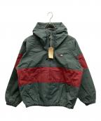 HIDE AND SEEKハイドアンドシーク）の古着「NYLON ZIP JACKET」｜オリーブ