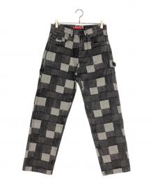 SUPREME（シュプリーム）の古着「Patched Denim Painter Pant」｜ブラック