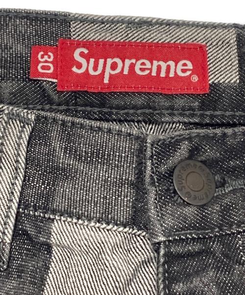 SUPREME（シュプリーム）SUPREME (シュプリーム) Patched Denim Painter Pant ブラック サイズ:30の古着・服飾アイテム