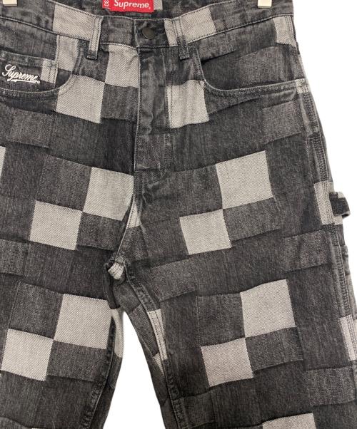 SUPREME（シュプリーム）SUPREME (シュプリーム) Patched Denim Painter Pant ブラック サイズ:30の古着・服飾アイテム