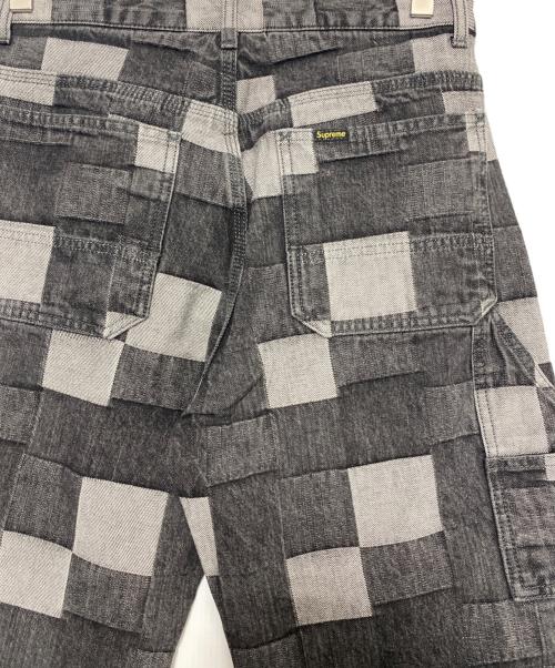 SUPREME（シュプリーム）SUPREME (シュプリーム) Patched Denim Painter Pant ブラック サイズ:30の古着・服飾アイテム
