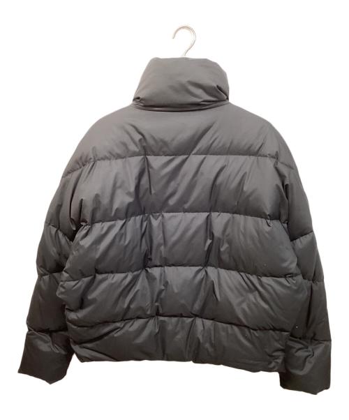 LiNoH（リノー）LiNoH (リノー) ヘムラウンド ダウンジャケット ブラック サイズ:SIZE 1(実寸をご確認下さい）の古着・服飾アイテム