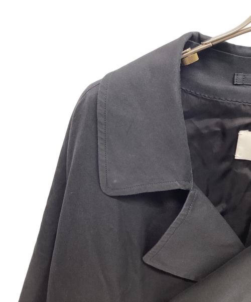 CIOTA（シオタ）CIOTA (シオタ) スビンコットンギャバジンタイロッケンコート ブラック サイズ:5の古着・服飾アイテム