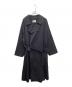 CIOTA（シオタ）の古着「スビンコットンギャバジンタイロッケンコート」｜ブラック