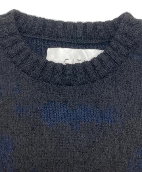 CITY（シティ）CITY (シティ) モヘア混ニット ブラック サイズ:SIZE 2の古着・服飾アイテム