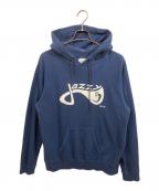 uniform experiment×FRAGMENT DESIGNユニフォームエクスペリメント×フラグメントデザイン）の古着「JAZZY 5 SWEAT HOODIE」｜ネイビー