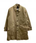 MHLエムエイチエル）の古着「PROOFED COTTON NYLON TWILL COAT / ステンカラーコート / ダウンライナー付き 」｜ベージュ