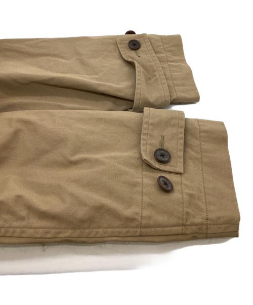MHL（エムエイチエル）MHL (エムエイチエル) PROOFED COTTON NYLON TWILL COAT / ステンカラーコート / ダウンライナー付き  ベージュ サイズ:Lの古着・服飾アイテム