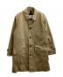 MHL（エムエイチエル）の古着「PROOFED COTTON NYLON TWILL COAT / ステンカラーコート / ダウンライナー付き 」｜ベージュ