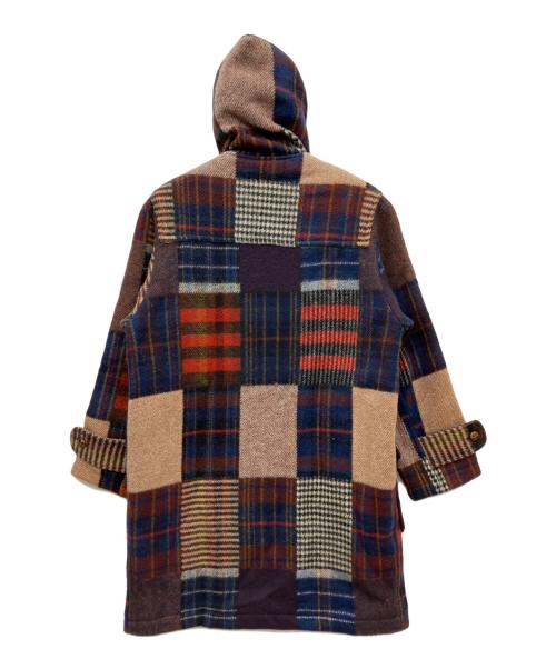 C-SEVENTEEN（シーセブンティーン）C-SEVENTEEN (シーセブンティーン) チェックダッフルコート マルチカラー サイズ:Mの古着・服飾アイテム