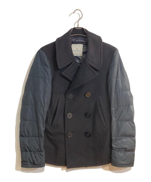 MONCLER（モンクレール）MONCLER (モンクレール) ダウンPコート ブラック サイズ:1の古着・服飾アイテム