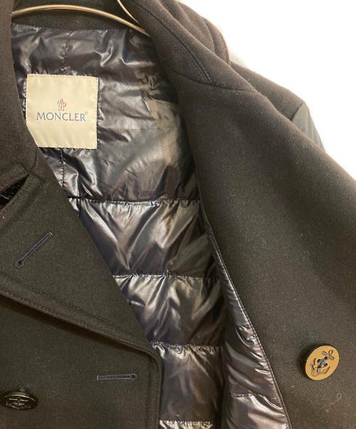 MONCLER（モンクレール）MONCLER (モンクレール) ダウンPコート ブラック サイズ:1の古着・服飾アイテム