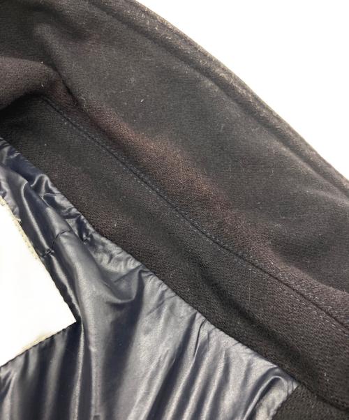 MONCLER（モンクレール）MONCLER (モンクレール) ダウンPコート ブラック サイズ:1の古着・服飾アイテム