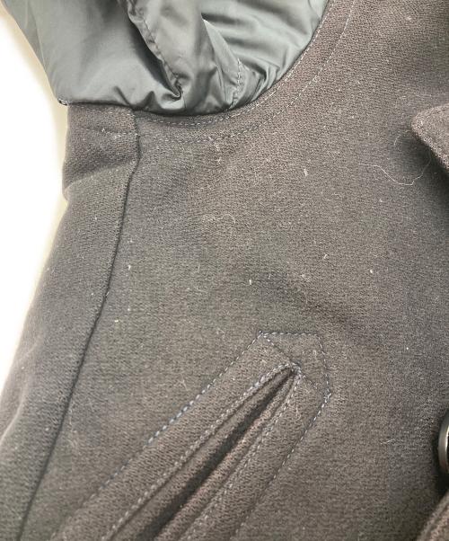 MONCLER（モンクレール）MONCLER (モンクレール) ダウンPコート ブラック サイズ:1の古着・服飾アイテム