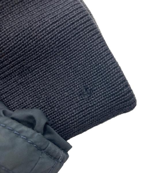 MONCLER（モンクレール）MONCLER (モンクレール) ダウンPコート ブラック サイズ:1の古着・服飾アイテム