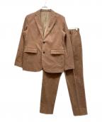 nano・universeナノ・ユニバース）の古着「コーデュロイセットアップ」｜ブラウン